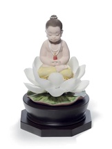 Lladro 01008567 Padmasana Buddha Figurine New - $990.00