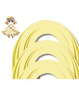 Cardstock Quilling Strips On-edge 300 Strips Yellow X31 - Width 1 mm/3 m... - $8.11 CAD