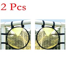 Soccer Training  1/2pcs Net Equipment Football Training Target Net Goal Youth Fr - £88.40 GBP