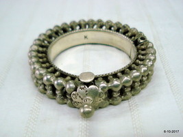 vintage bracelet antique bracelet tribal old silver bangle bracelet jewelry - £344.41 GBP