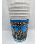 Set Of (5) Las Vegas Excalibur Casino Coin Cup 4 1/2&quot; X 5 1/2&quot; - $456.56 MXN