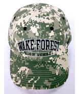 Wake Forest High School North Carolina Men&#39;s Camo Strapback Hat Adjustable - $396.46 MXN