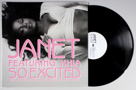Janet Jackson - So Excited (2006) Vinyl 12&quot; Single • PROMO • Khia, 20 Y.O. - £26.86 GBP