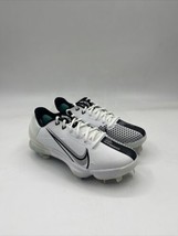 Nike Force Zoom Trout 7 Pro White/Black Baseball Cleats CQ7224-101 Men&#39;s Sz 7.5 - £41.71 GBP