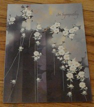 NEVER USED Vintage In Sympathy Greeting Card, GREAT COND - £2.32 GBP