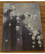NEVER USED Vintage In Sympathy Greeting Card, GREAT COND - $4.06 CAD