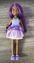 Barbie Dreamtopia Rainbow Cove Violet Sprite Doll Complete Outfit - £5.05 GBP
