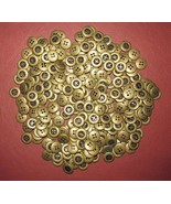 Lot of  (12) Twelve - 15.875 mm Round English Bronze 4 Hole Buttons - Vo... - £10.50 GBP
