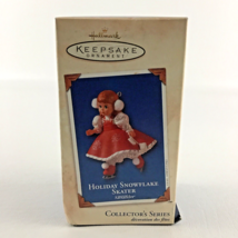 Hallmark Keepsake Ornament Madame Alexander #8 Holiday Snowflake Skater New 2003 - £13.63 GBP