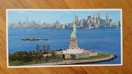 Vintage 1967 American Airlines Statue of Liberty New York City NYC postcard - £1.57 GBP