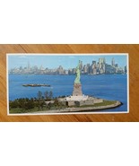 Vintage 1967 American Airlines Statue of Liberty New York City NYC postcard - $37.25 MXN