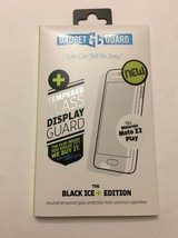 Gadget Guard:Tempered Black Ice + Glass Screen Guard for Motorola Moto Z... - £12.69 GBP