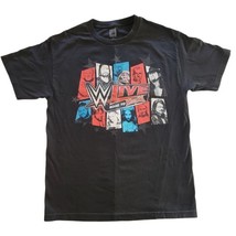 Authentic WWE Large Road To Wrestlemania I Was There Dates Black Shirt 2... - $12.86