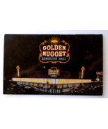 Golden Nugget Gambling Hall Casino Postcard Las Vegas Nevada Chrome Old ... - £5.40 GBP