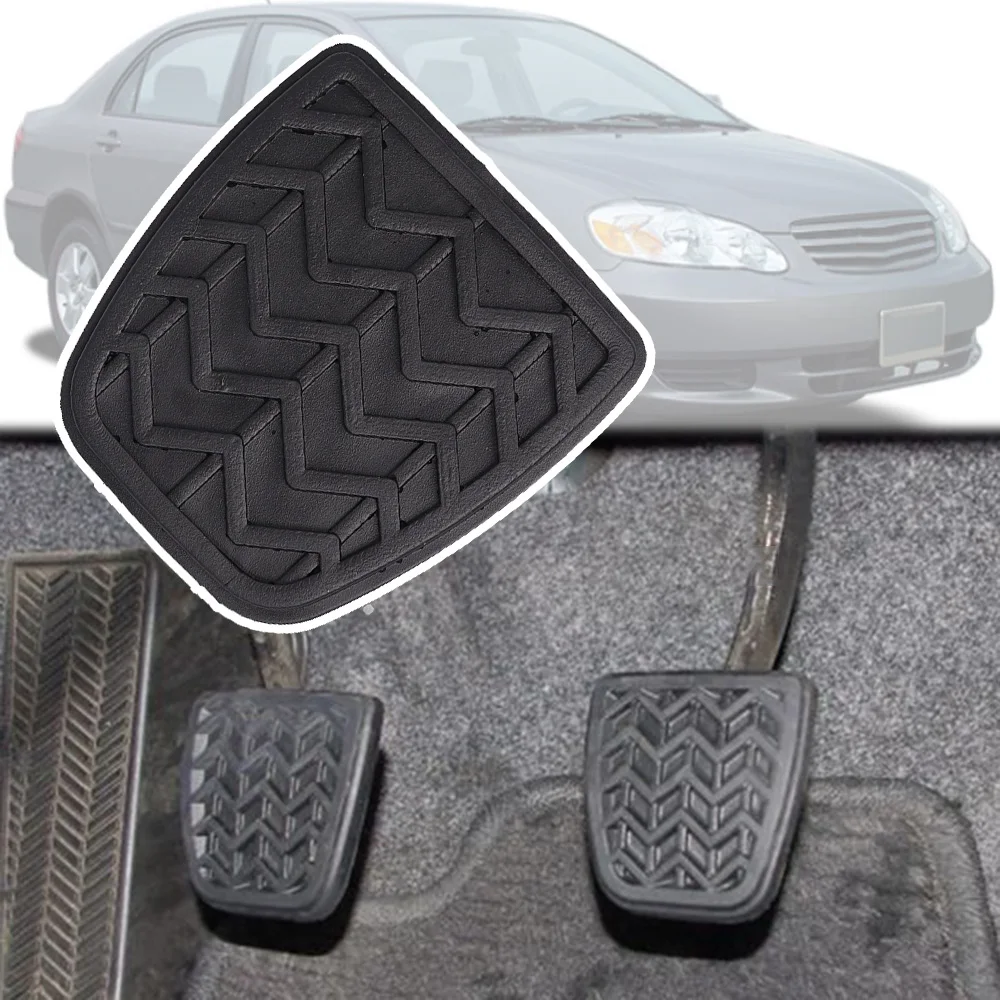Car Brake Clutch Foot Pedal Pad Cover Replacement Parts For Toyota Corol... - $12.24+
