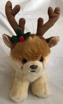 Gund BOO The World&#39;s Cutest Dog Plush Reindeer Antlers 4043147 Holiday 1... - $19.99