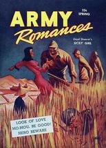 Army Romances - Comic Book Cover Poster - £26.37 GBP