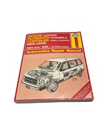 VTG Dodge Caravan &amp; Plymouth Voyager 1984-1988 Repair Manual - Haynes #1231 - $16.92