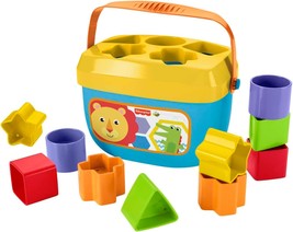 Fisher-Price Stacking Toy Baby&#39;S First Blocks Set Of 10 Shapes For Sorti... - £26.34 GBP