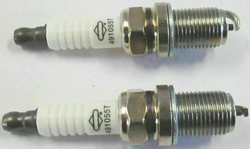 2 Genuine Briggs & Stratton 491055 Spark Plug for Champion RC12YC 14 HP - 26 HP Item image 5