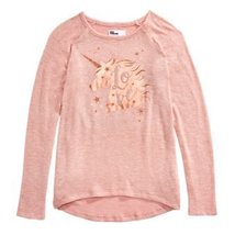 Big Girls Unicorn Sparkle Knit Shirt, Various Sizes - £15.80 GBP