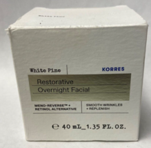 Korres White Pine Restorative Overnight Facial 1.35 fl oz / 40 ml - $23.14