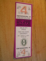 OHSAA State Wrestling 3-3-2001 Value City Arena - The Ohio State University - £3.15 GBP