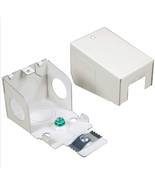 9 PK Wiremold V2010A3 Ivory Steel Entrance End Fitting for 2000 Series R... - $125.00