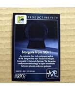 Stargate from SG-1 Card 2025 SDCC Booth Preview Card - €4,26 EUR
