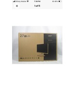 Acer B6Series B276HUL  Viewable LED 27&quot; Monitor WQHD 2560x1440 New in Box - $289.85 CAD