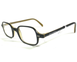 Dolce &amp; Gabbana Brille Rahmen DG 528 430 Schwarz Braune Rechteckig 43-20... - $98.99