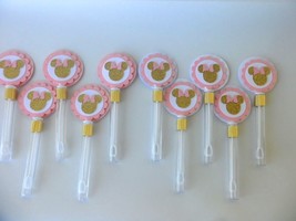 Minnie Moused Bubble Wand ,Party Favors/ Goodie  bag  SET OF 10 - £6.96 GBP