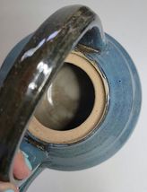 CERAMIC BLUE TEA POT image 4