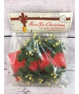 Vintage Made In British Hong Kong Plastic Mistletoe Garland - $16.13 CAD