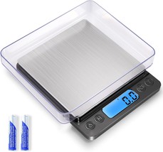 Digital Food Kitchen Scale Upgraded, Yoncon 3000G/0.1G High Accuracy Mini Pocket - £35.37 GBP