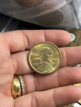 2000-P Sacagawea 1$ Dollar Circulated Coin Slight Die Error. - £18.47 GBP