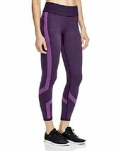 Under Armour Ua Seamless Crop Large Black/Purple For Women Mrsp $69.99 New W Tag - £40.24 GBP