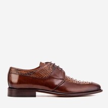 The Arven Tan Snake Leather Men Shoe image 5