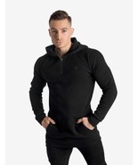 CrossFleece 1/4 Zip Hood - Black - $155.37 CAD