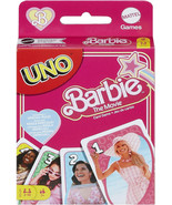 UNO BARBIE THE MOVIE CARD GAME MARGO ROBBIE Gift for Kids | Family Game - £7.83 GBP