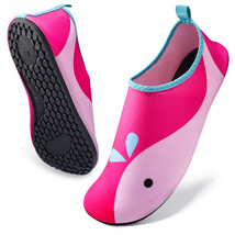 Aqua Socks Women and Girls Pink Water Shoes Non-Slip Sole Swim Quick-Dry... - £23.95 GBP