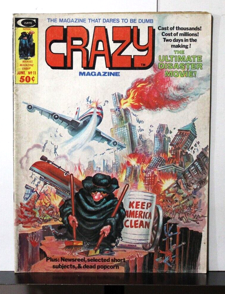 Primary image for Marvel Comics - Crazy Magazine #11 June 1975 - Disaster Movie Humor Satire