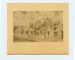 Taos Inn Business Card Taos New Mexico 1940&#39;s Harold &amp; Hilda Street  - £21.80 GBP