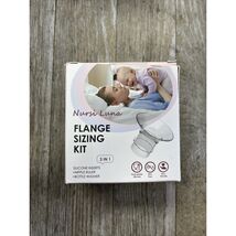 Nursi Luna Flange Sizing Kit 3-in-1 w/ 10PCS Silicone Inserts 13-21mm - $14.73