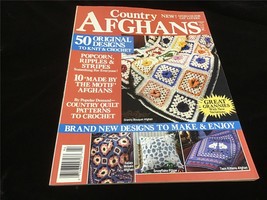 Country Afghans Magazine Winter 1989 50 Original Designs - £9.74 GBP