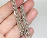 28&quot; Tiffany &amp; Co Sterling Silver 3mm 3 mm Large Link Chain Necklace Men&#39;... - $345.00
