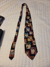 RARE Looney Tunes Mens Neck Tie Taz Tazmanian Devil - $8.90