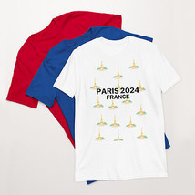 Paris France 2024 Summer Shirt Unisex Men Women Olympic - £12.96 GBP