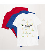 Paris France 2024 Summer Shirt Unisex Men Women Olympic - £13.17 GBP