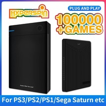 12TB Hyperspin HDD 100000+Games Windows PS4/PS3/PS2/Wii/Wiiu/Game Cube/PSP/N64 - £173.90 GBP+